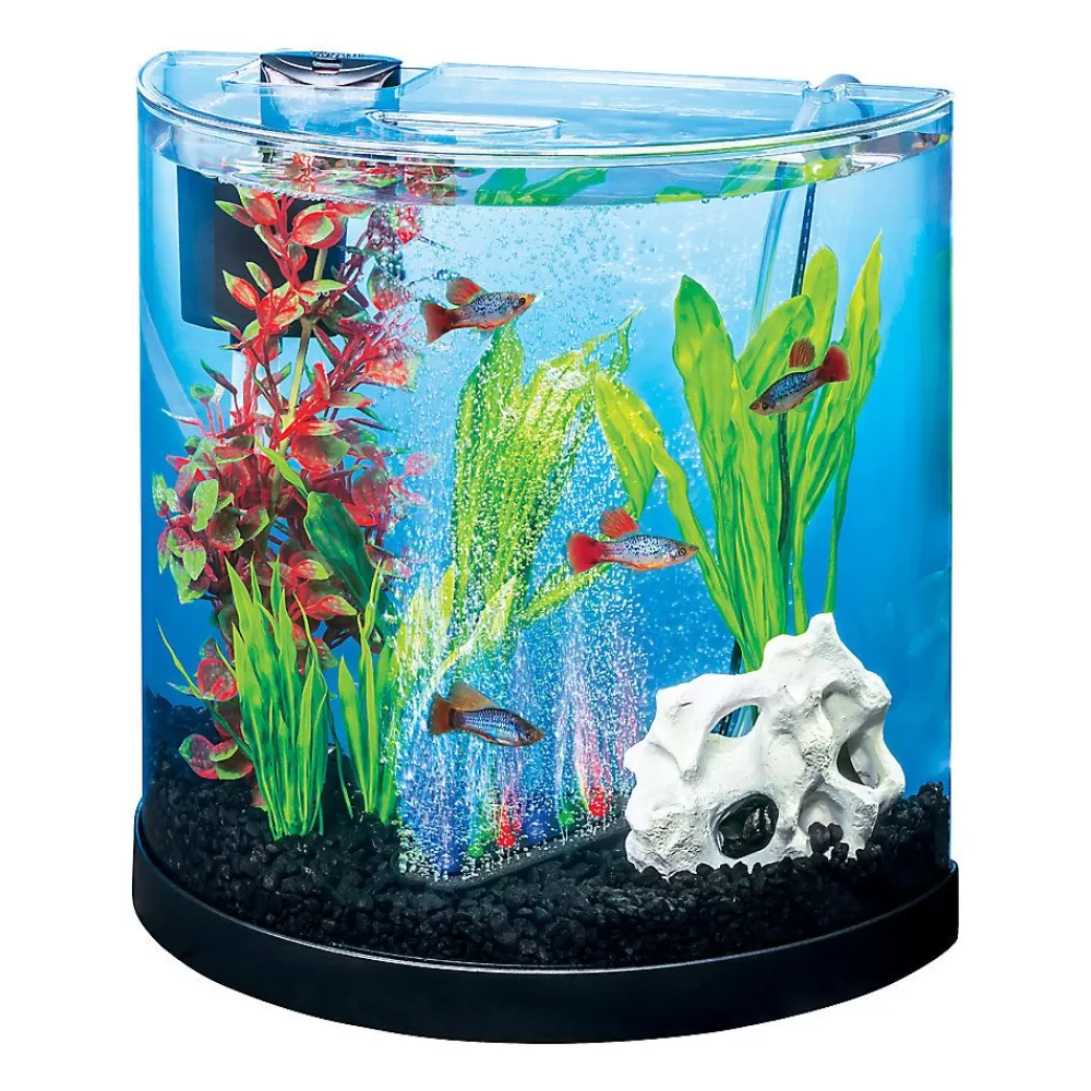 Tanks & Aquariums<Tetra ® 3-Gallon Half-Moon Stem Aquarium Kit