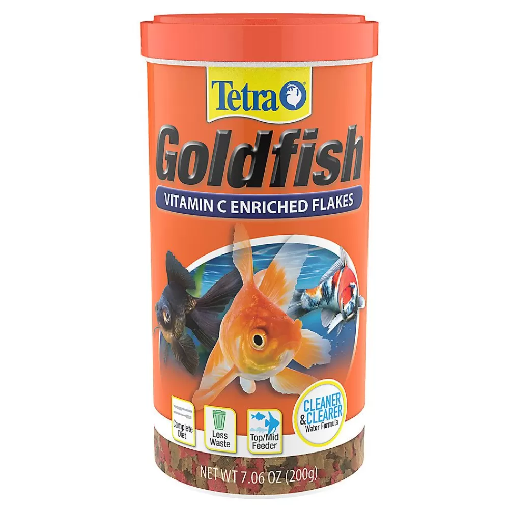 Food<Tetra ® fin Goldfish Flakes