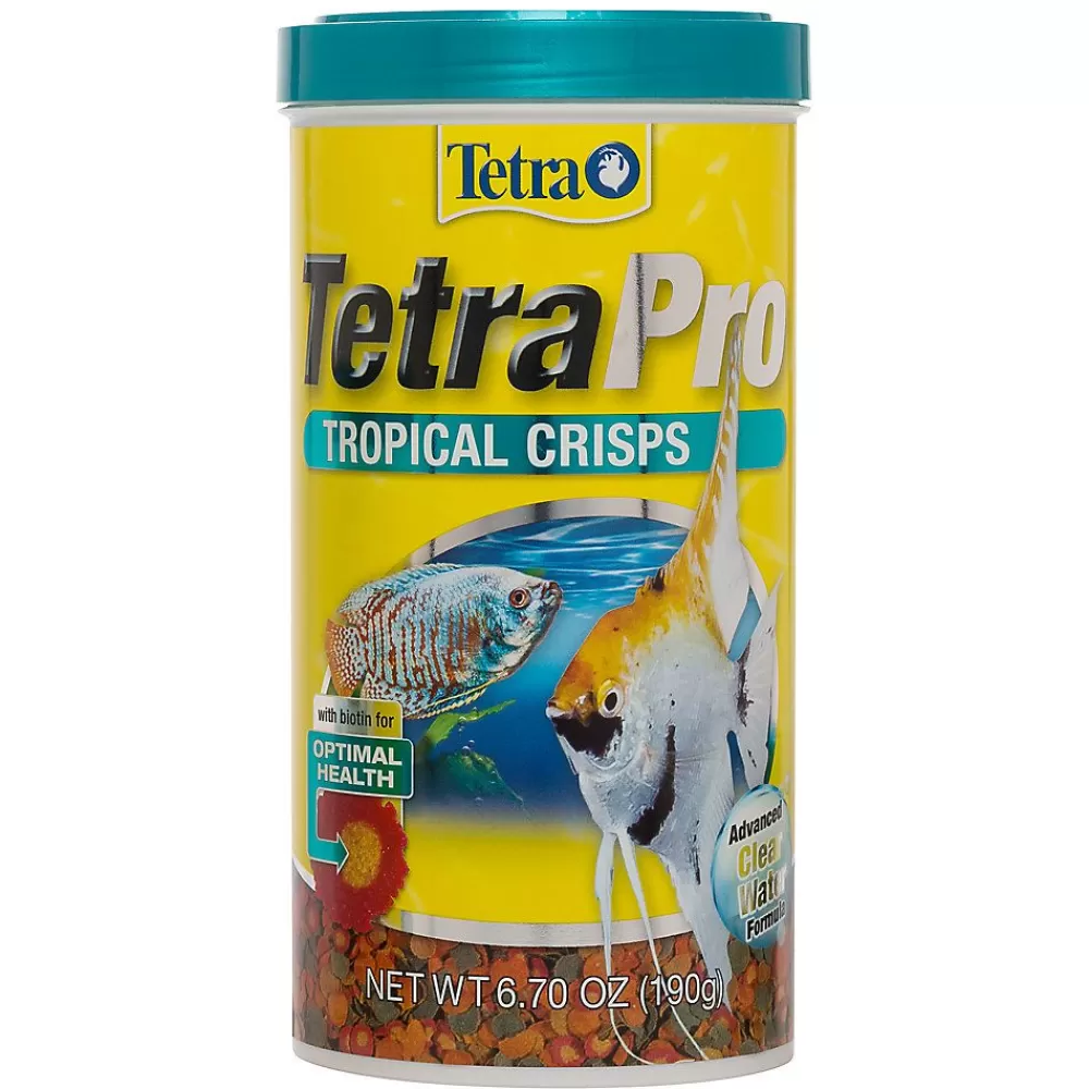 Food<Tetra pro Tropical Crisps Fish Food Flakes