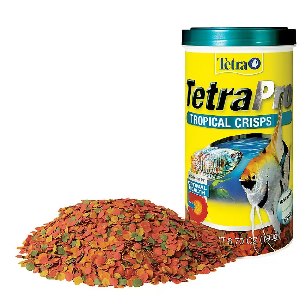 Food<Tetra pro Tropical Crisps Fish Food Flakes