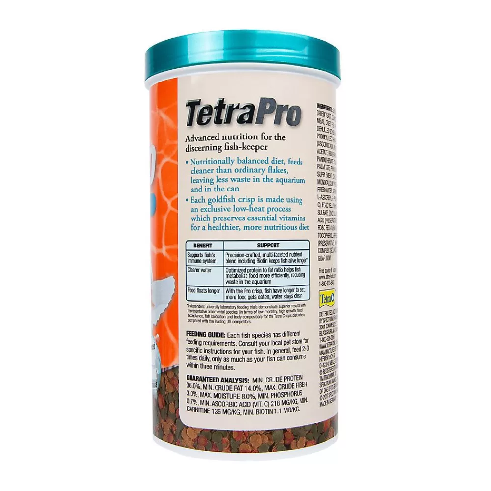 Food<Tetra Tetropro Goldfish Crisps Fish Food Flakes