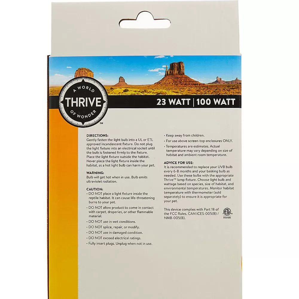 Bulbs & Lamps<Thrive 10.0 Uvb + Heat Desert Lighting Value Pack