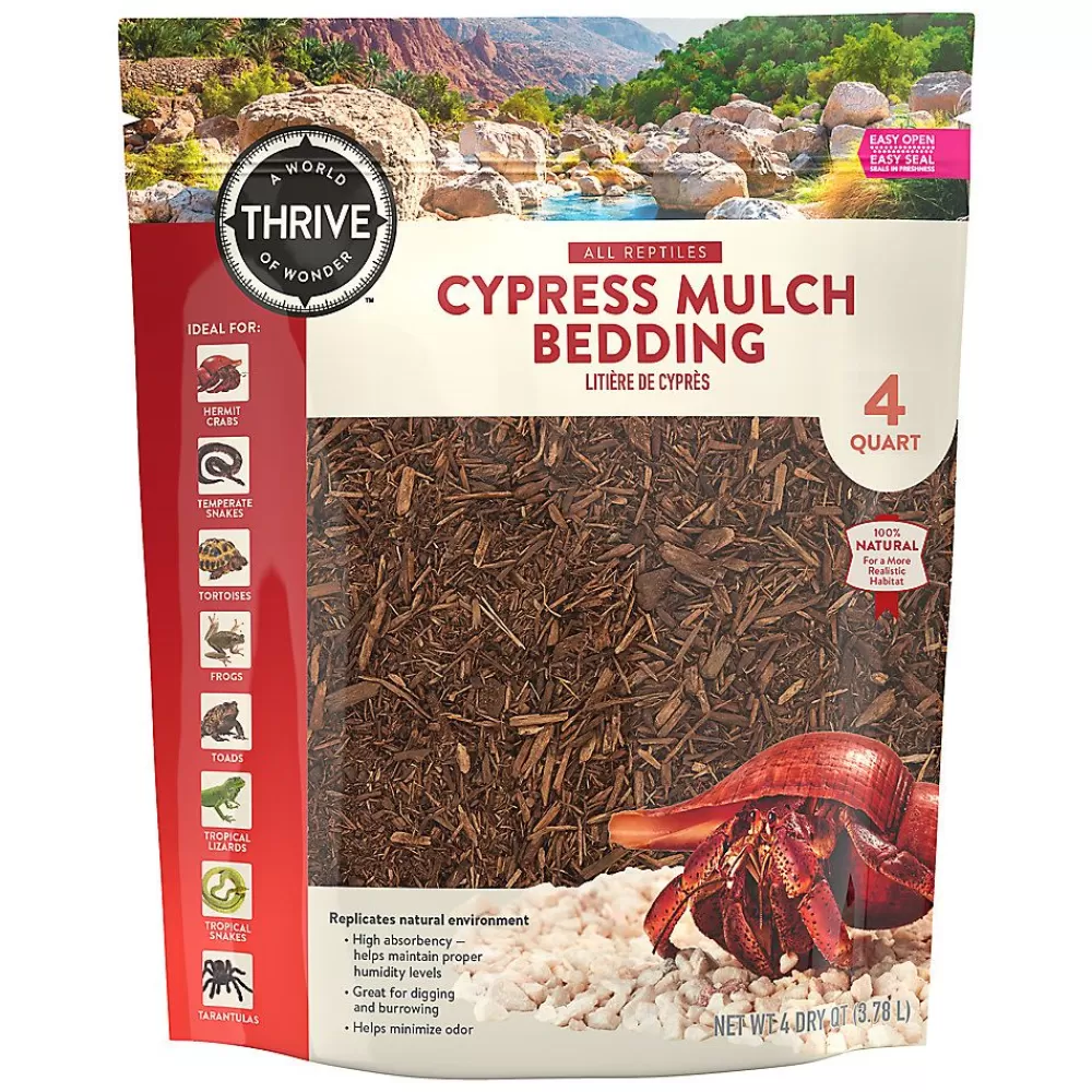 Substrate & Bedding<Thrive Cypress Mulch Reptile Bedding