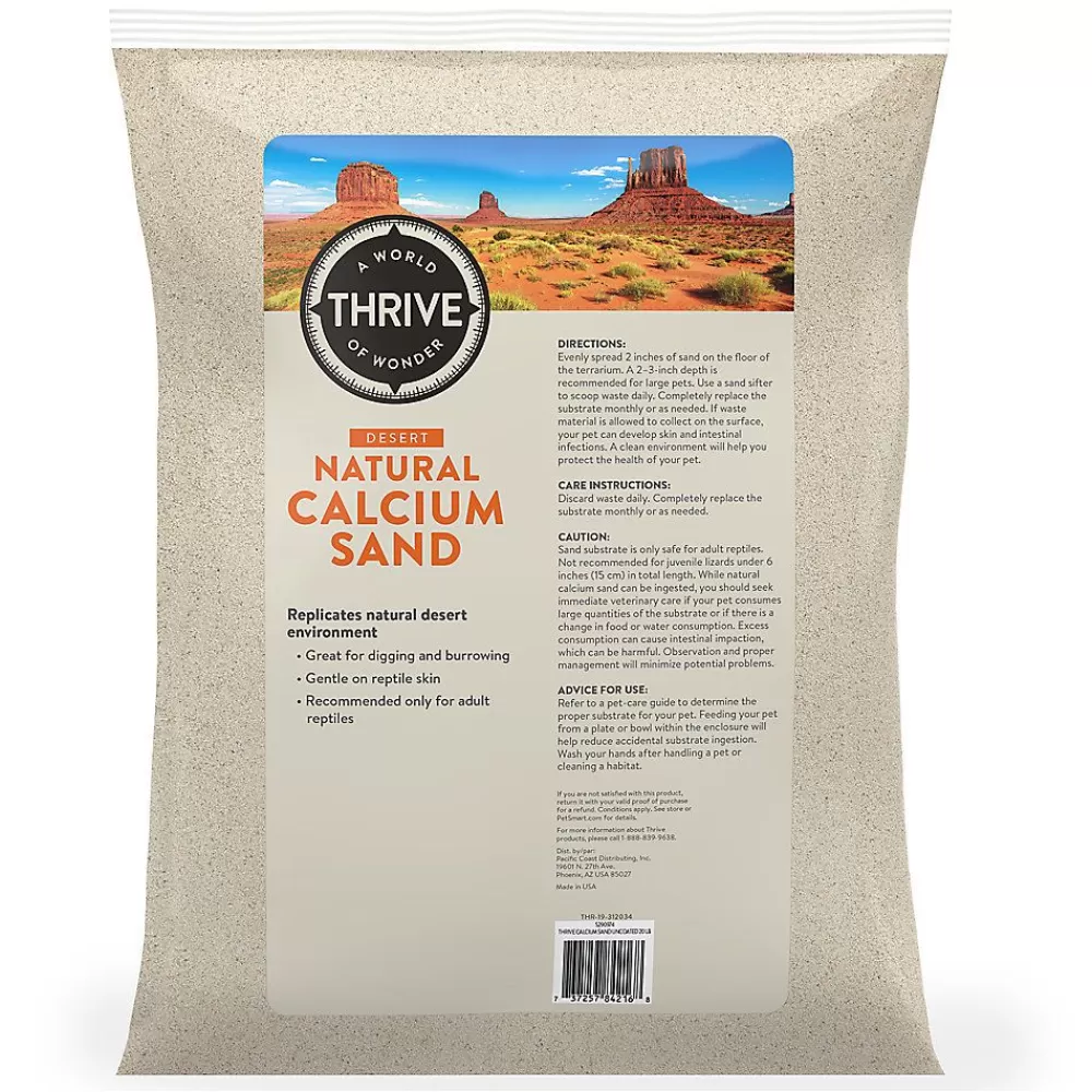 Substrate & Bedding<Thrive Desert Natural Calcium Sand