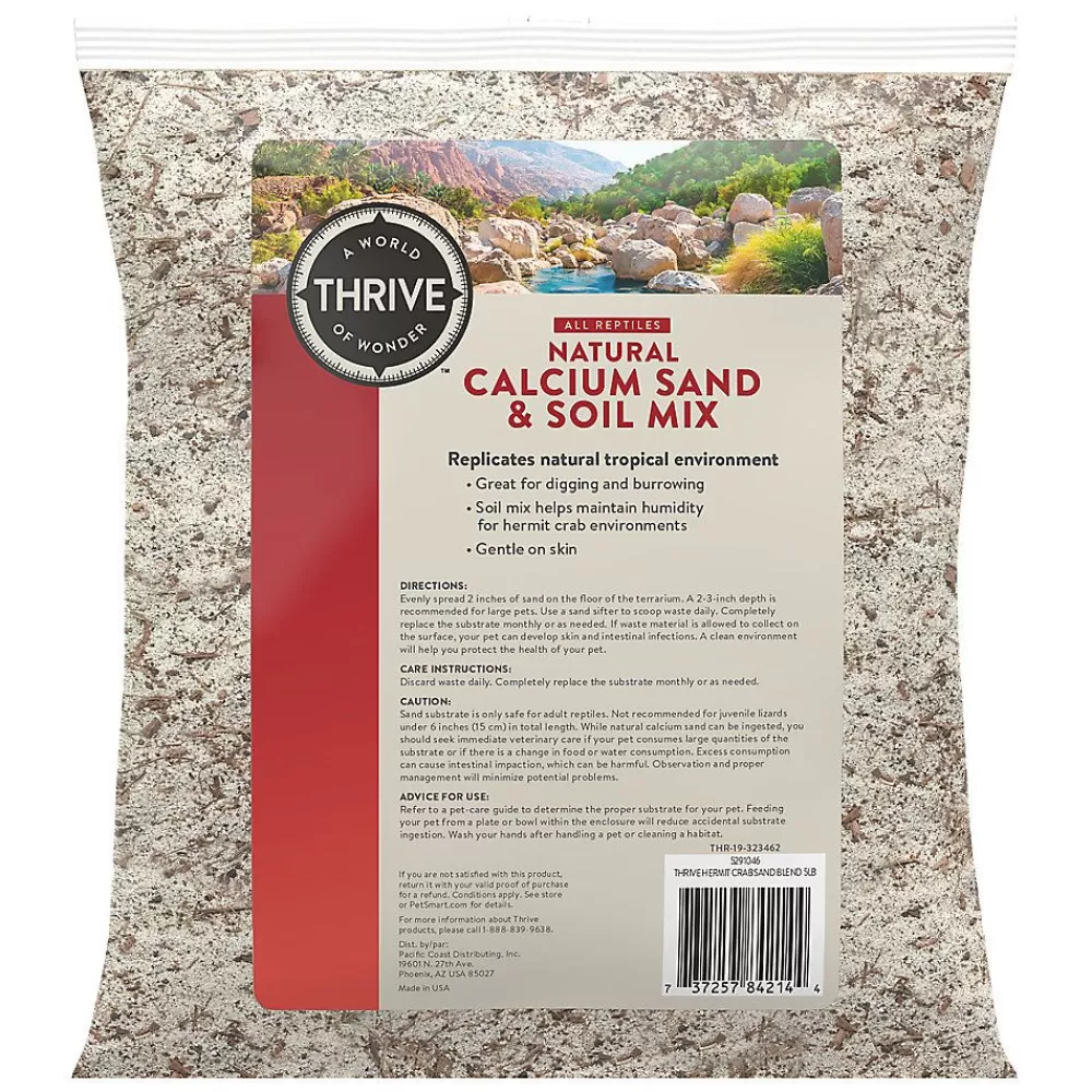 Substrate & Bedding<Thrive Natural Calcium Sand Soil Mix
