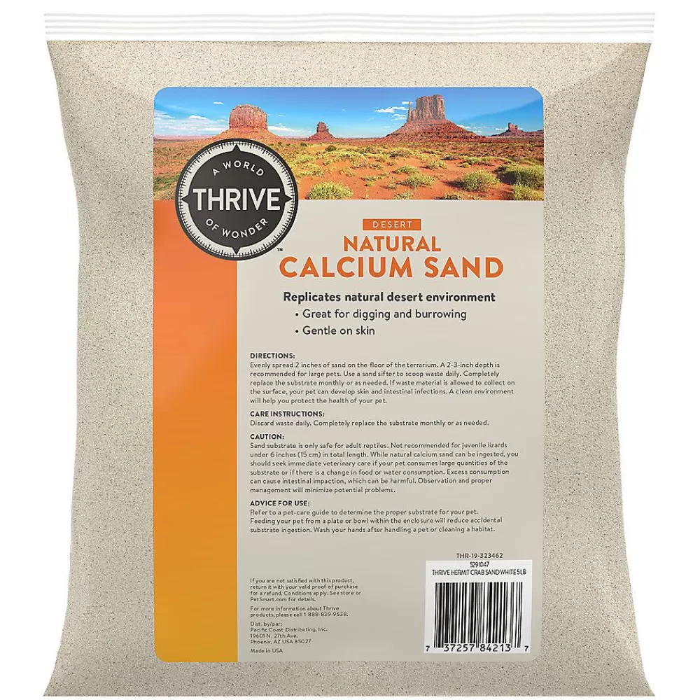 Substrate & Bedding<Thrive Natural Calcium White Sand