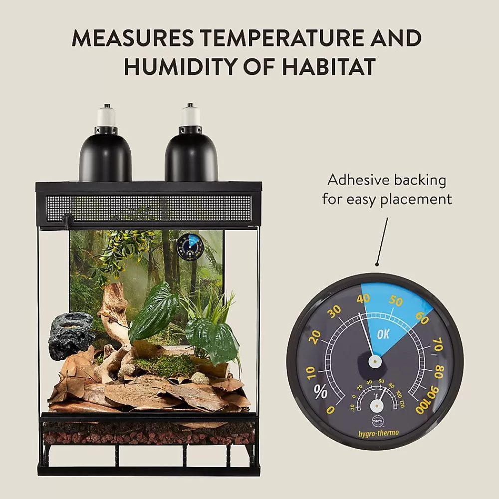 Humidity & Temperature Control<Thrive Reptile Thermometer & Hygrometer Combo