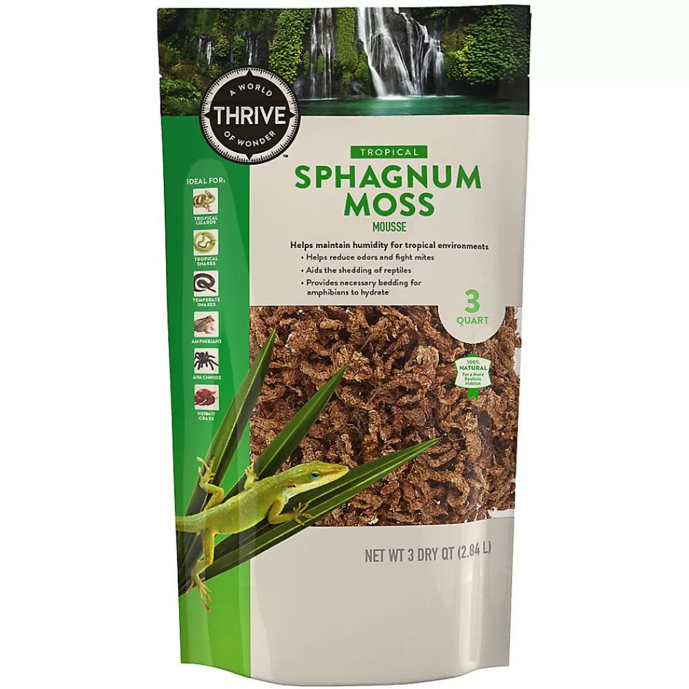 Substrate & Bedding<Thrive Sphagnum Reptile Moss
