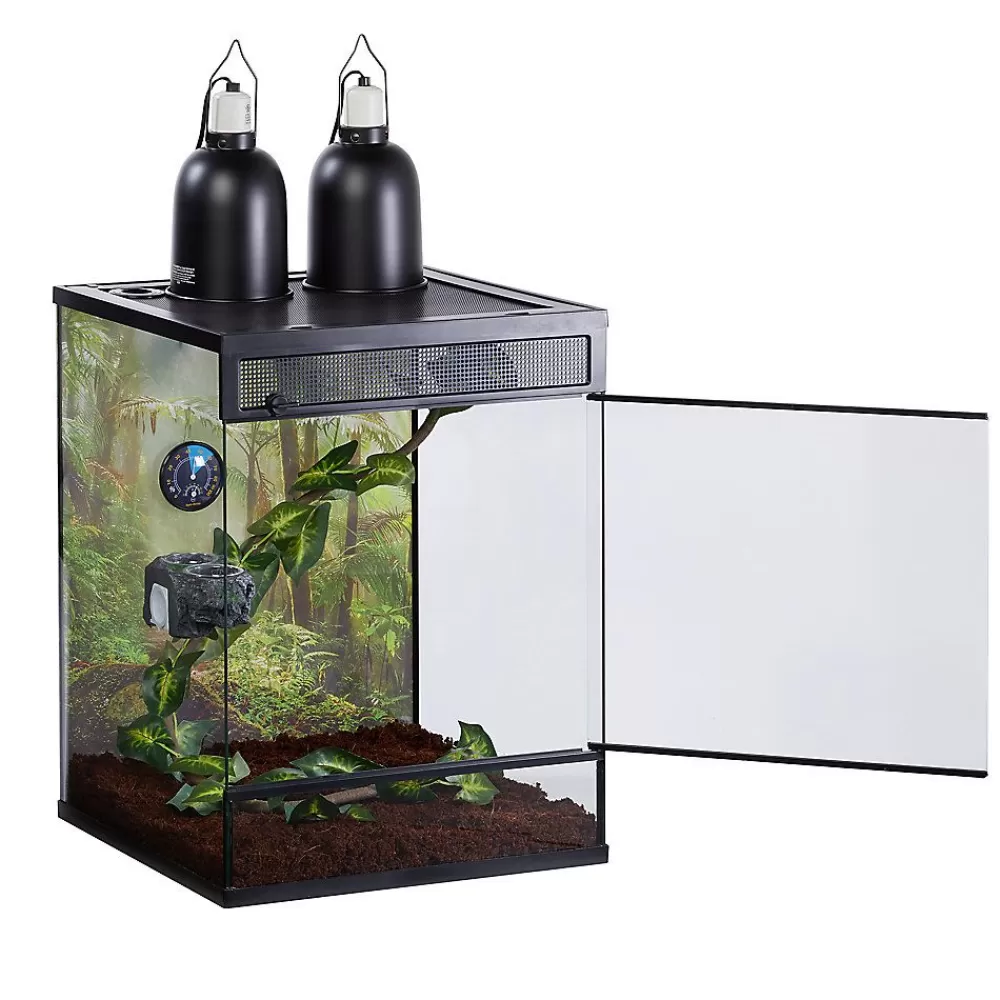 Chameleon<Thrive Tropical Reptile Terrarium Essentials Kit - 30 Gallon