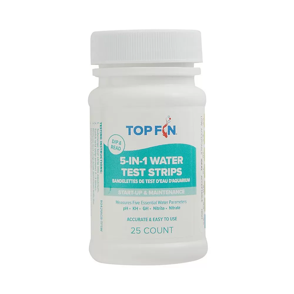 Water Quality Testers<Top Fin ®5-In-1 Water Test Strips