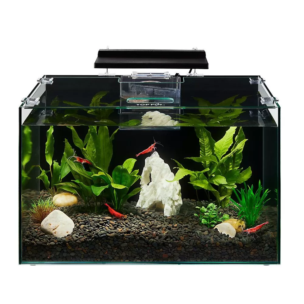Tanks & Aquariums<Top Fin 5 Gallon Shrimp & Plant Aquarium