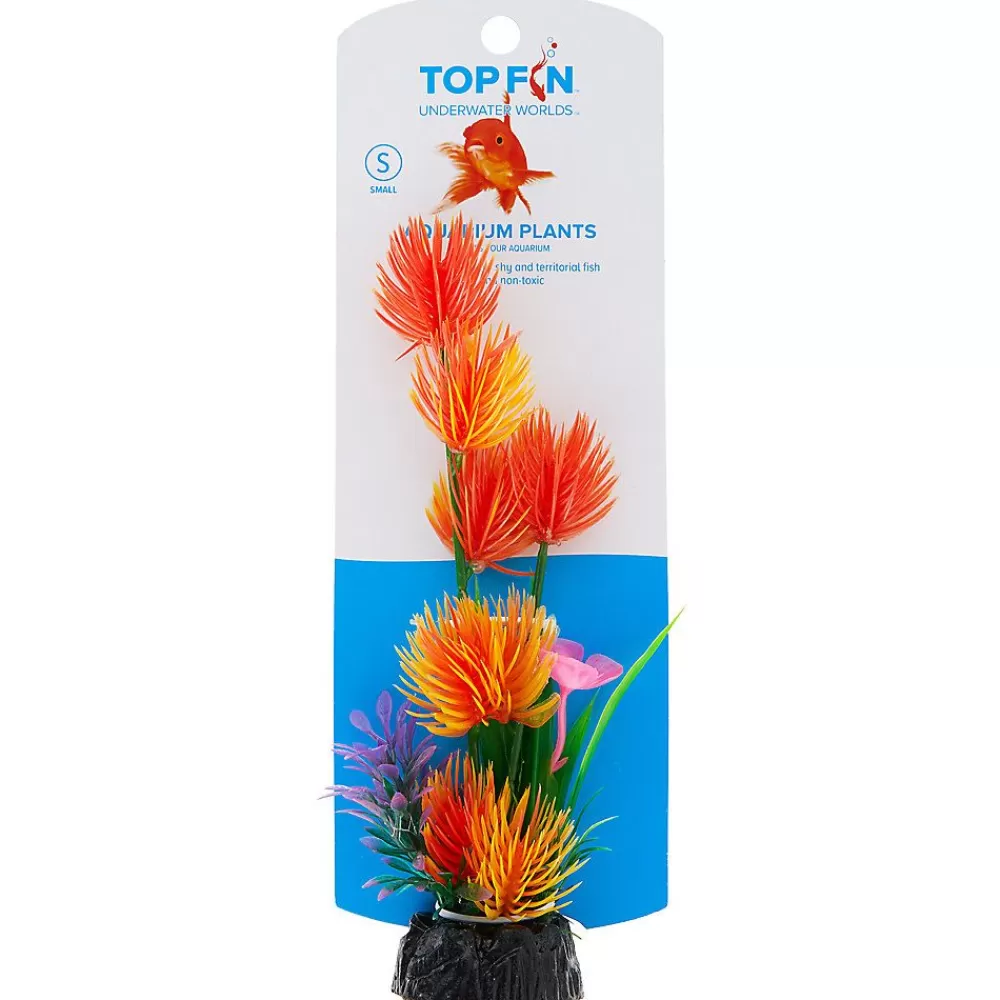 Betta<Top Fin ® Artificial Ball Aquarium Plant - 8" Multi-Color