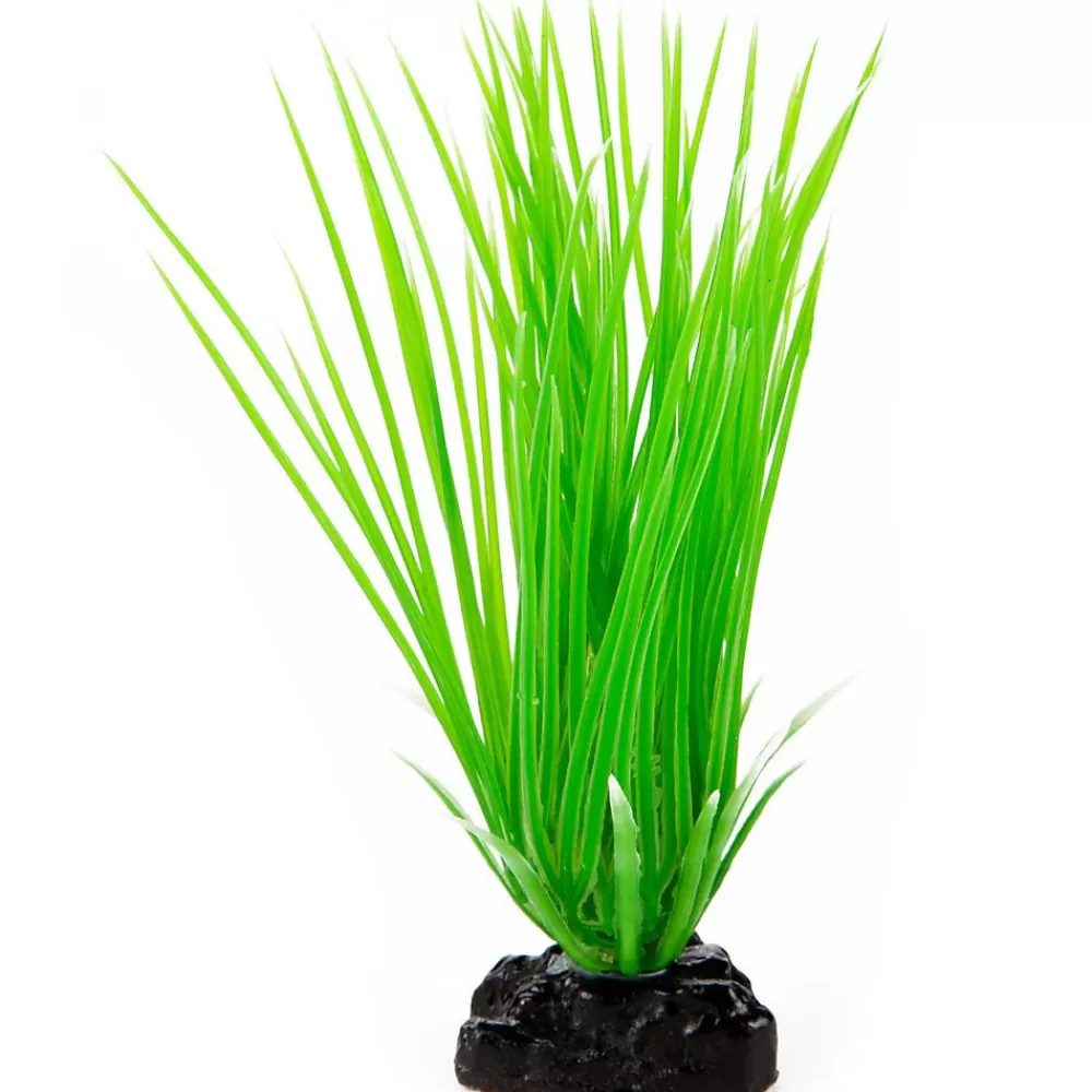 Shrimp<Top Fin ® Artificial Grass Aquarium Plant - 4" Green