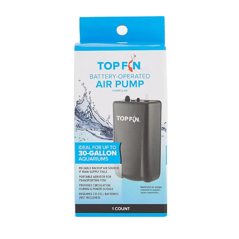 Koi & Pond<Top Fin ® Battery Operated Aquarium Air Pump