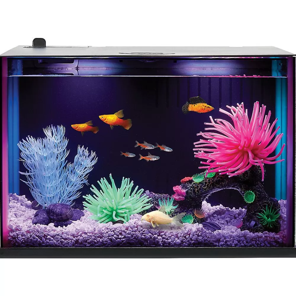 Starter Kits<Top Fin ® Custom Colorflow Aquarium With 7 Color-Changing Leds