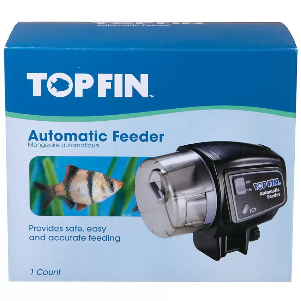 Feeders<Top Fin ® Fin Automatic Fish Feeder