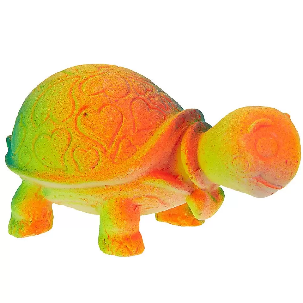 Goldfish<Top Fin ® Glowing Turtle Aquarium Ornament Multi-Color