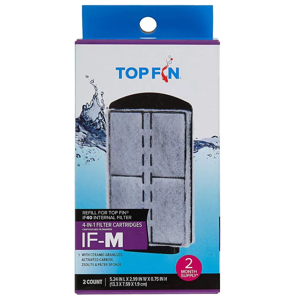 Cichlid<Top Fin ® If-M 4-In-1 Filter Cartridges
