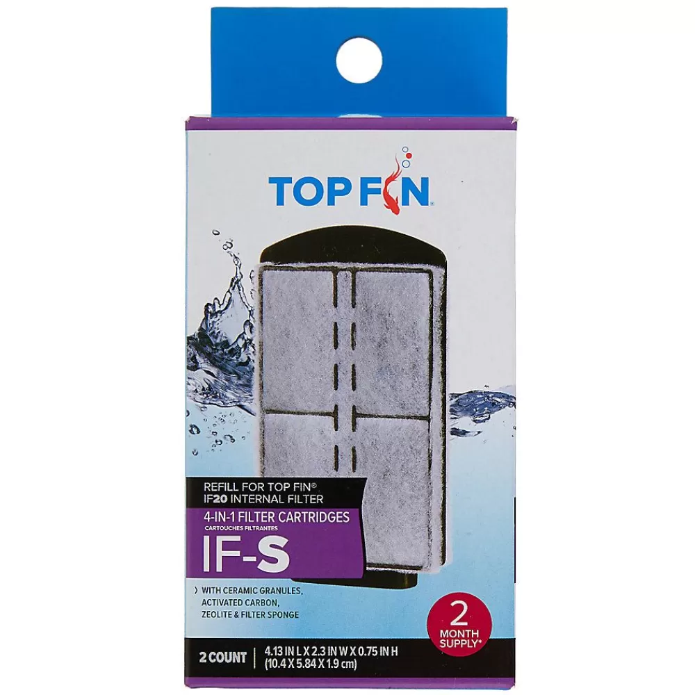 Cichlid<Top Fin ® If-S 4-In-1 Filter Cartridges