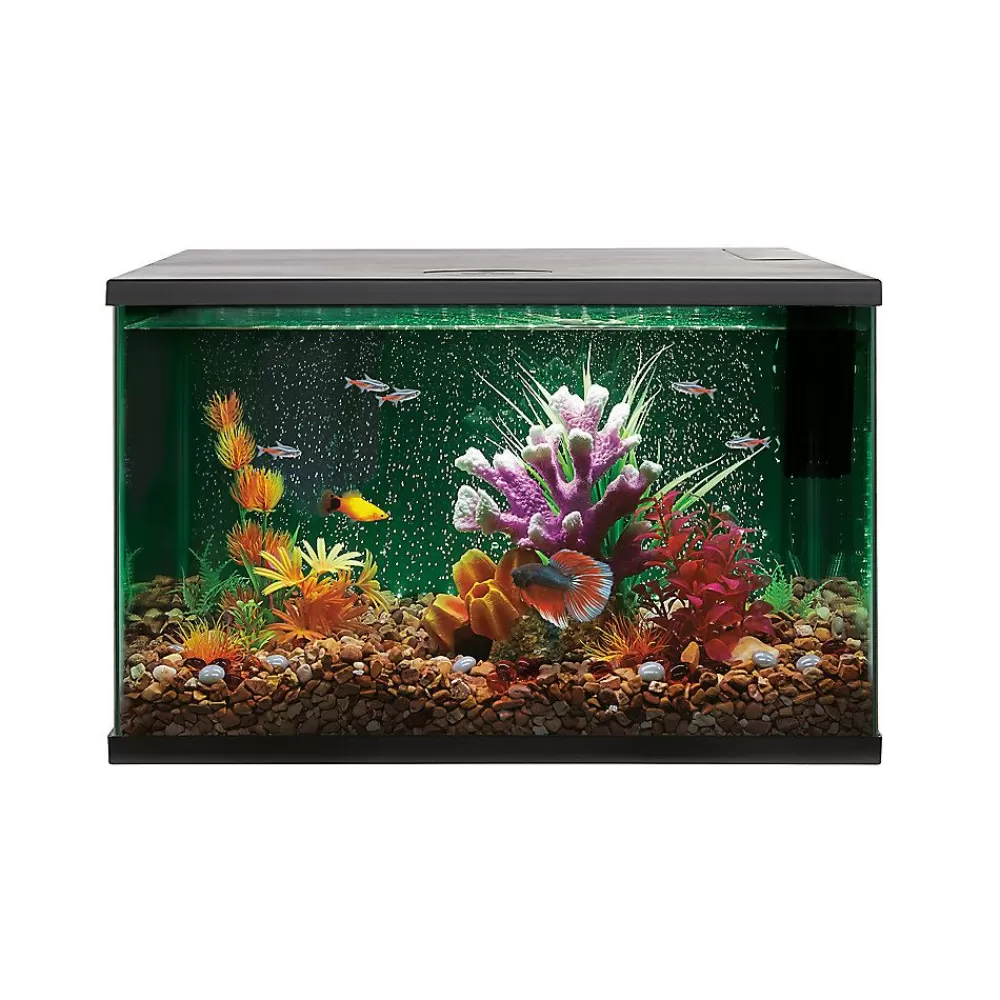 Tanks & Aquariums<Top Fin ® Led Bubble Wall Aquarium Kit