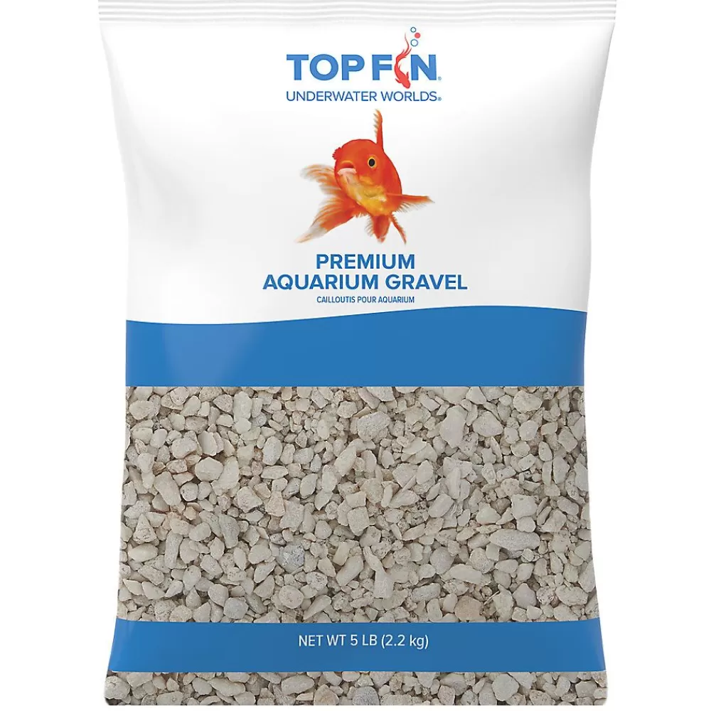 Decor, Gravel & Substrate<Top Fin ® Premium Aquarium Gravel - Bright White