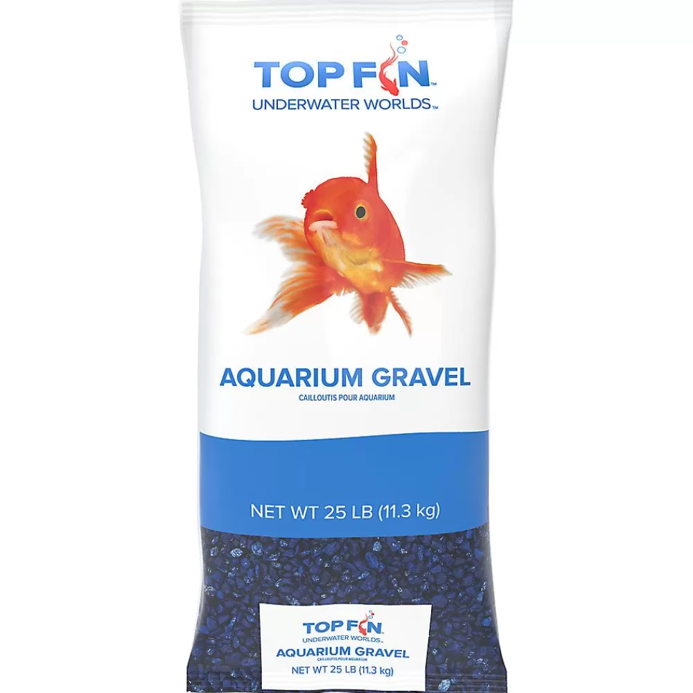 Decor, Gravel & Substrate<Top Fin ® Premium Aquarium Gravel - Deep Blue