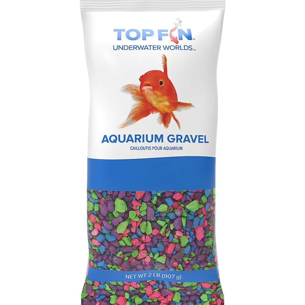 Decor, Gravel & Substrate<Top Fin ® Premium Aquarium Gravel - Mardi Gras Mix