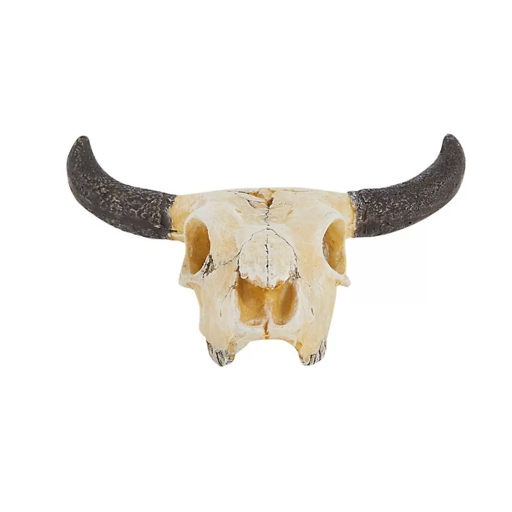 Decor, Gravel & Substrate<Top Fin ® Western Animal Skull Aquarium Ornament