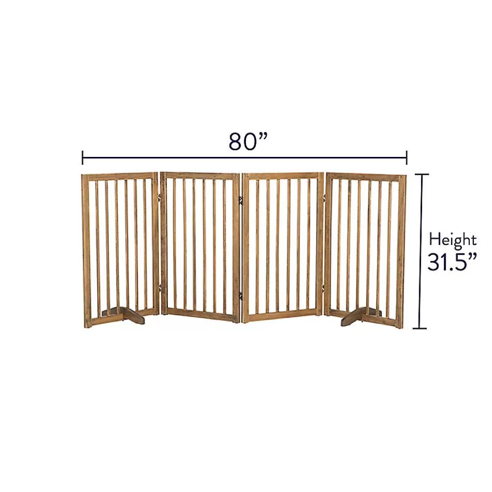 Gates<Top Paw 4-Panel Foldable Pet Gate