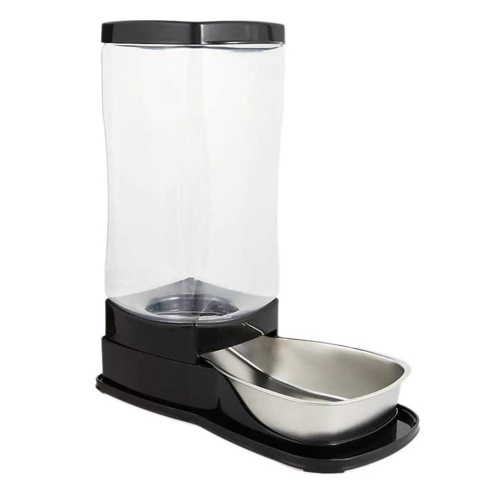 Bowls & Feeders<Top Paw ® Black Gravity Pet Feeder