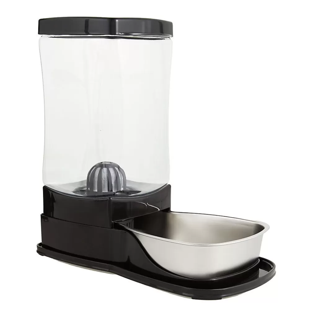 Bowls & Feeders<Top Paw ® Black Gravity Pet Waterer