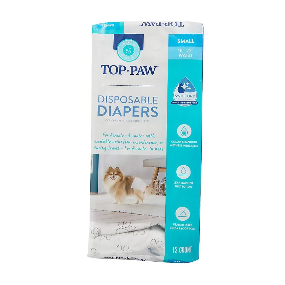 Cleaning Supplies<Top Paw ® Disposable Dog Diapers - 12 Pack