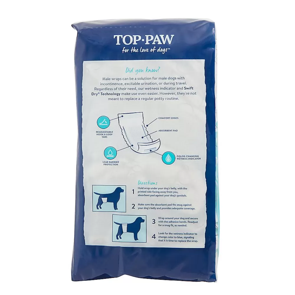 Cleaning Supplies<Top Paw ® Disposable Male Wrap Dog Diapers