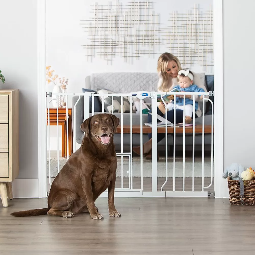 Gates<Top Paw ® Extra-Wide Walk-Through Pet Gate