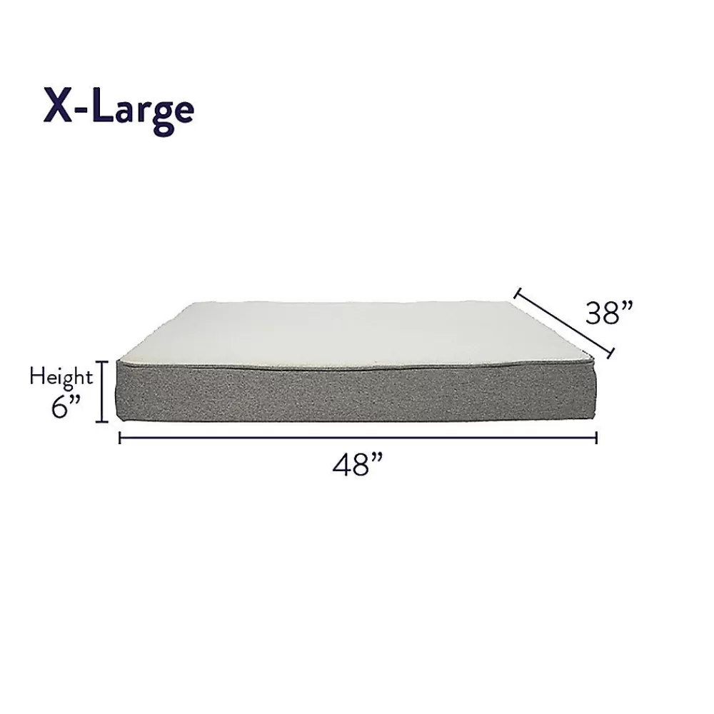 Beds & Furniture<Top Paw ® Orthopedic Mattress Dog Bed Gray