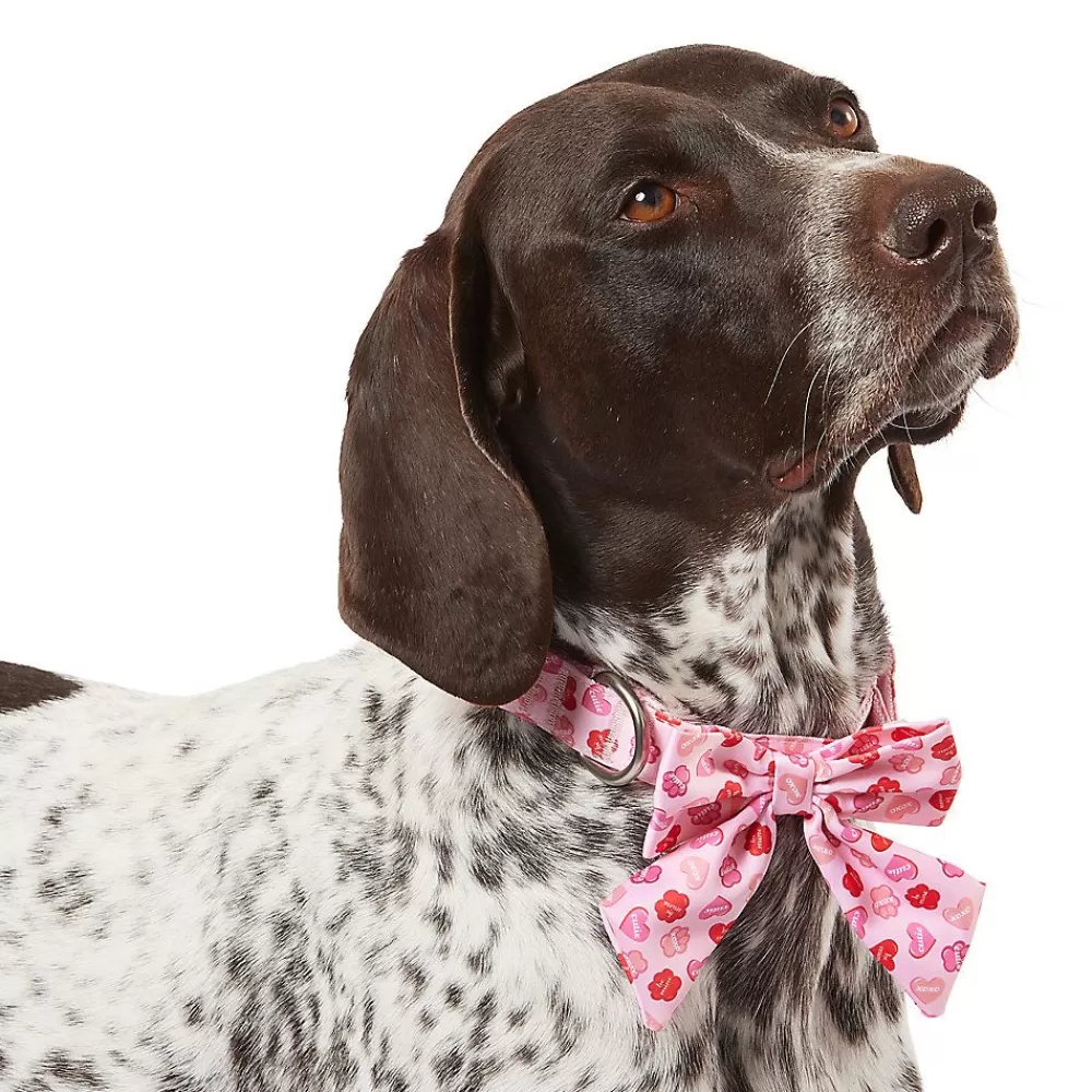 Collars, Harnesses & Leashes<Top Paw ® Valentine'S Day Pink Heart Candy Dog Collar