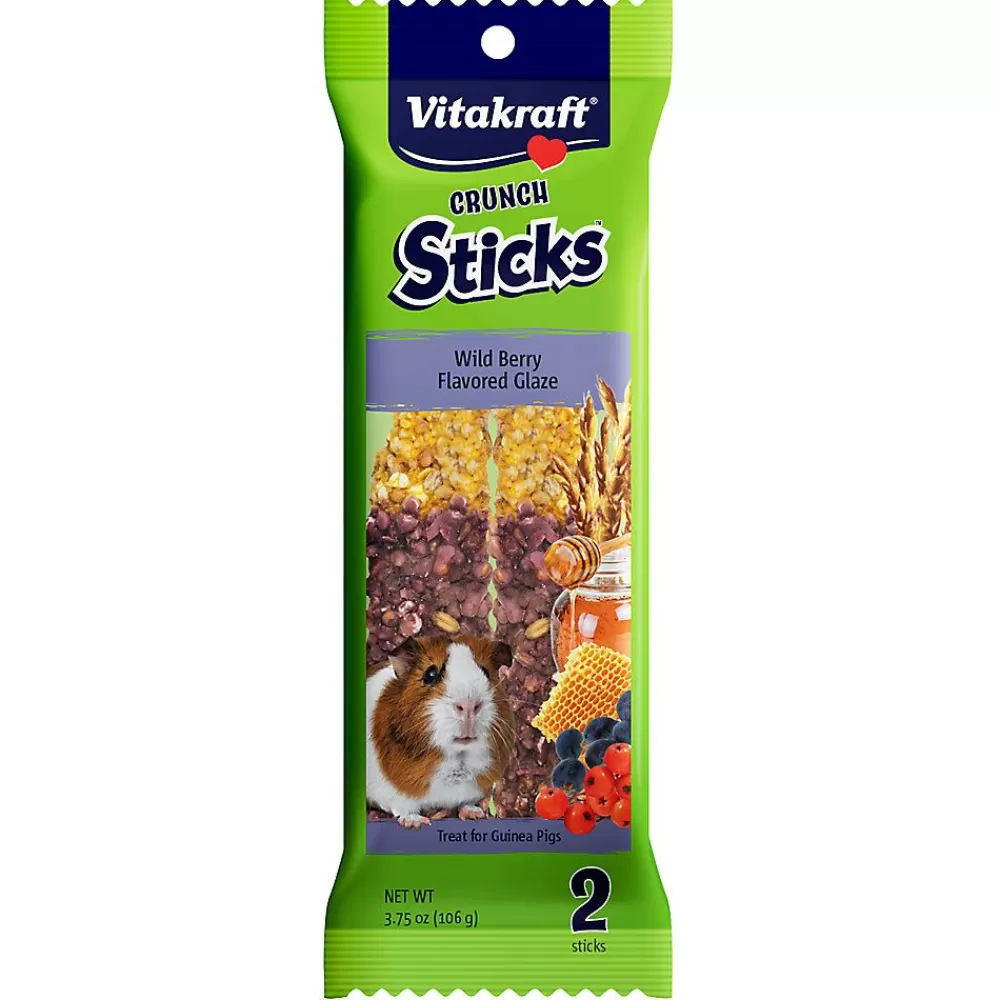 Treats<Vitakraft ® Crunch Sticks Wild Berries & Honey Guinea Pig Treat