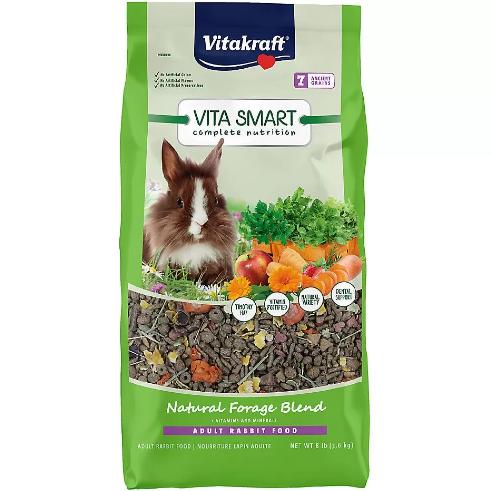 Food<Vitakraft ® Vita Smart Complete Nutrition Natural Forage Blend Adult Rabbit Food