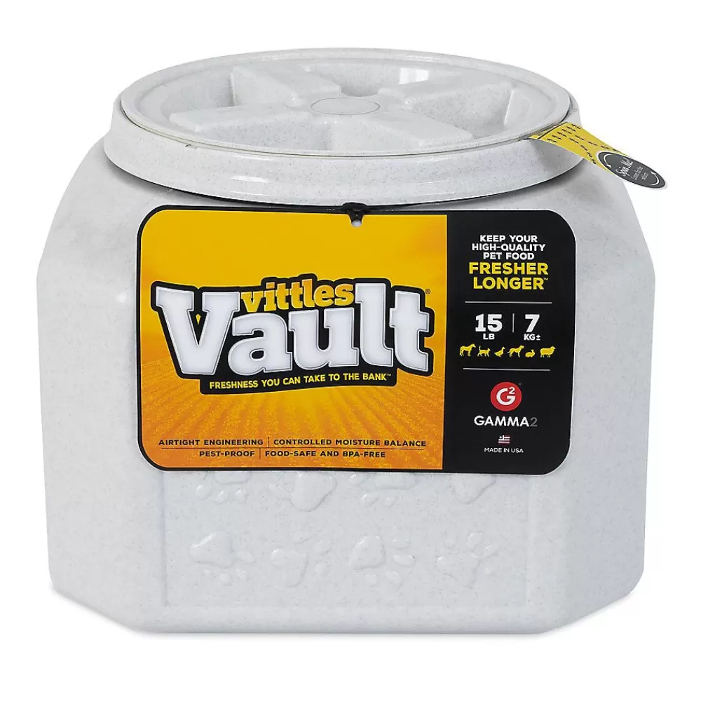 Bowls & Feeders<Vittles Vault ® By Gamma2 Outback Pet Food Container White