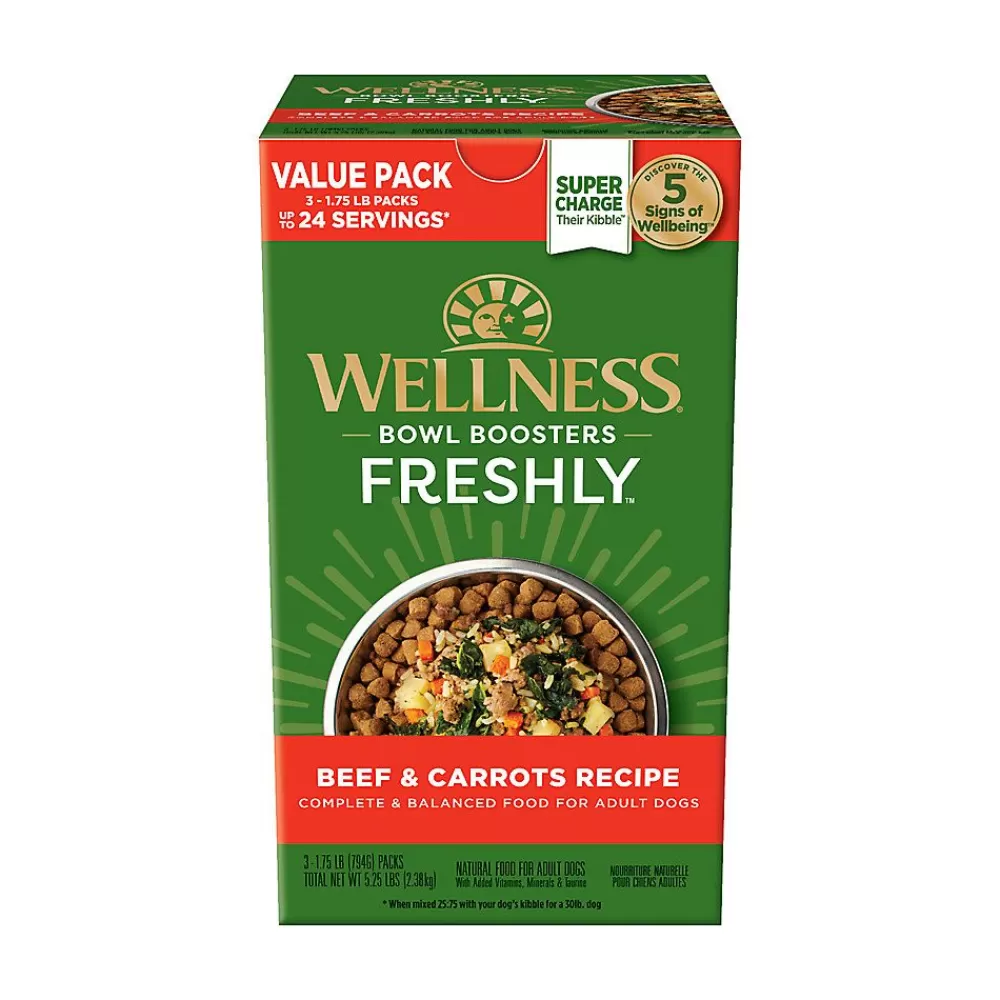 Fresh & Frozen Dog Food<Wellness ® Bowl Boosters Freshly® Adult Frozen Dog Food - Beef & Carrots