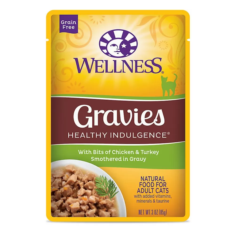Food Toppers<Wellness ® Healthy Indulgence Gravies Adult Cat Food - Grain Free, Natural, Chicken & Turkey