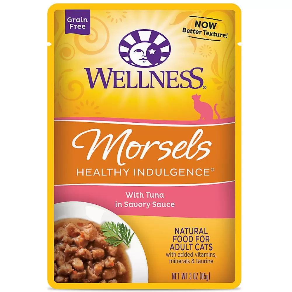 Food Toppers<Wellness ® Healthy Indulgence Morsels Adult Cat Food - Grain Free, Natural, Tuna