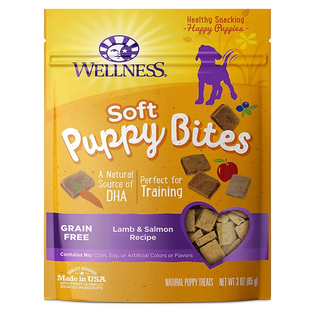 Chewy Treats<Wellness ® Soft Puppy Bites Puppy Treats - Natural, Grain Free, Lamb & Salmon