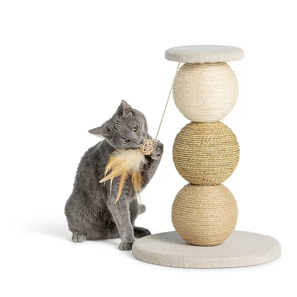 Beds & Furniture<Whisker City ® 19-In Three Ball Cat Scratching Post