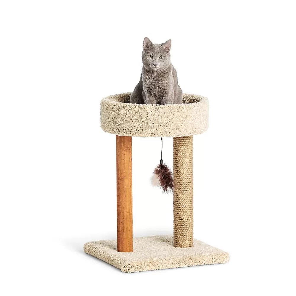 Beds & Furniture<Whisker City ® 23-In Scratch & Play Two Posts Cuddler (Color Varies) Brown