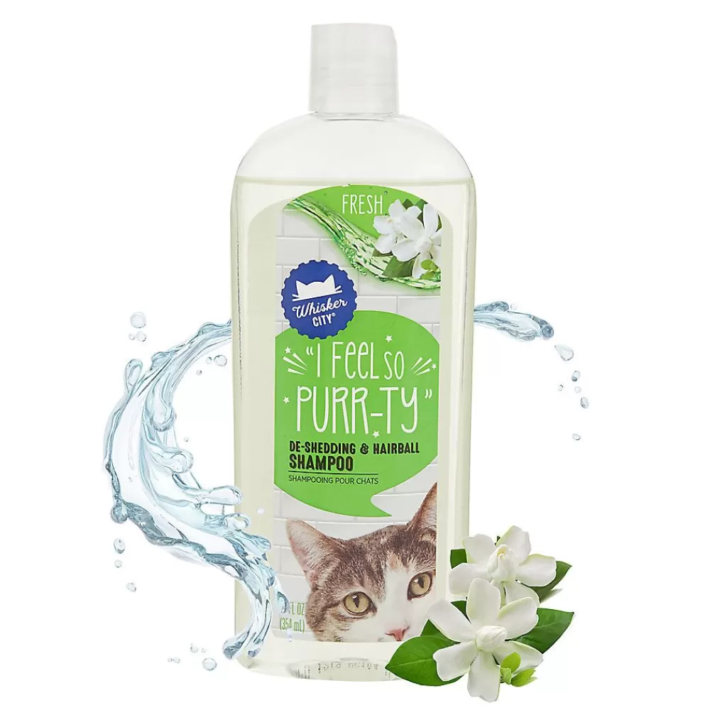 Grooming Supplies<Whisker City ® Cat De-Shedding & Hairball Shampoo - Fresh