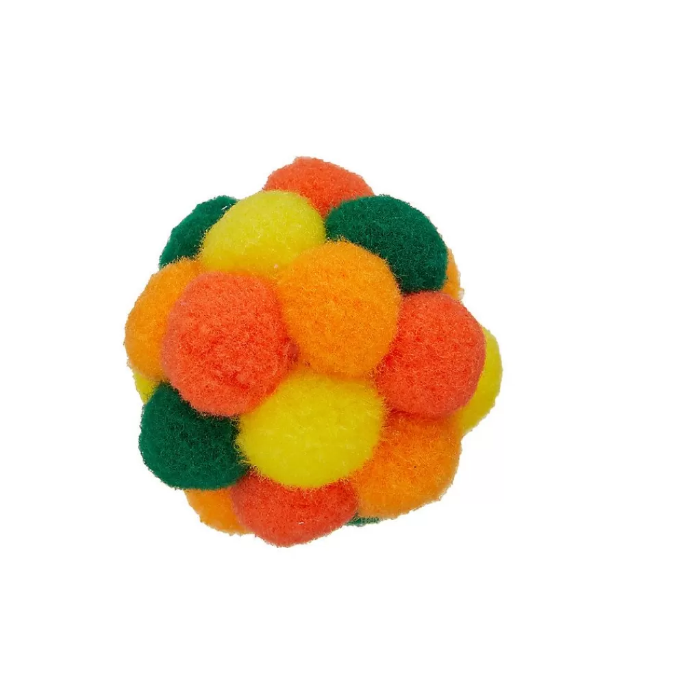 Toys<Whisker City ® Pom Pom Ball Cat Toy (Colors Vary)