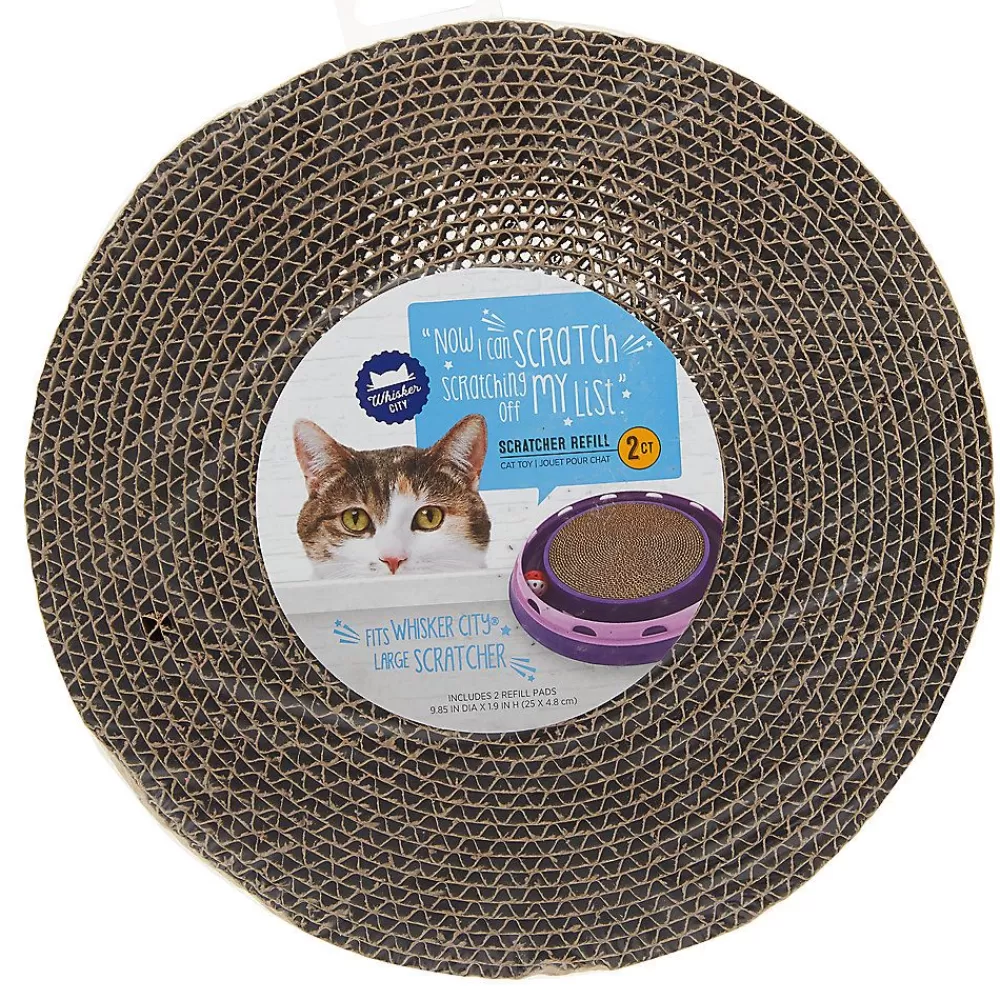 Toys<Whisker City ® Scratcher Refills - 2 Pack