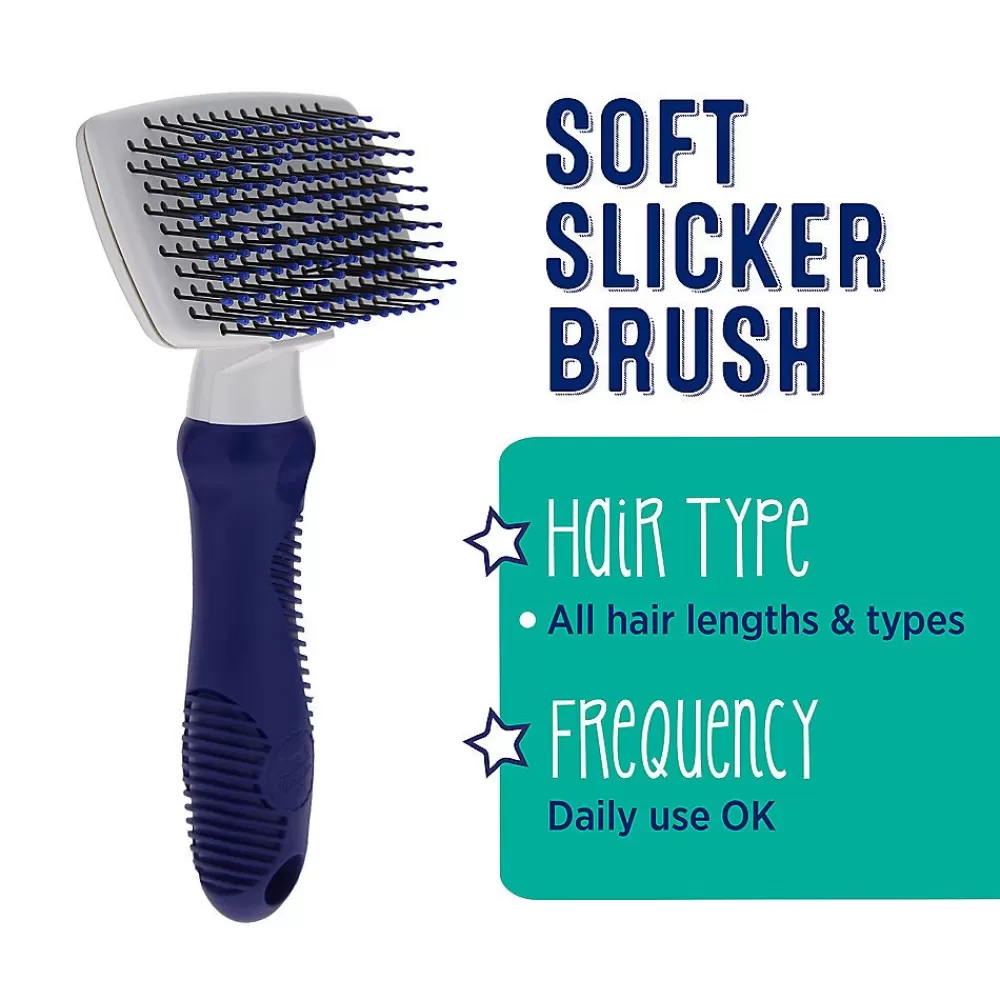 Grooming Supplies<Whisker City ® Soft Slicker Cat Brush