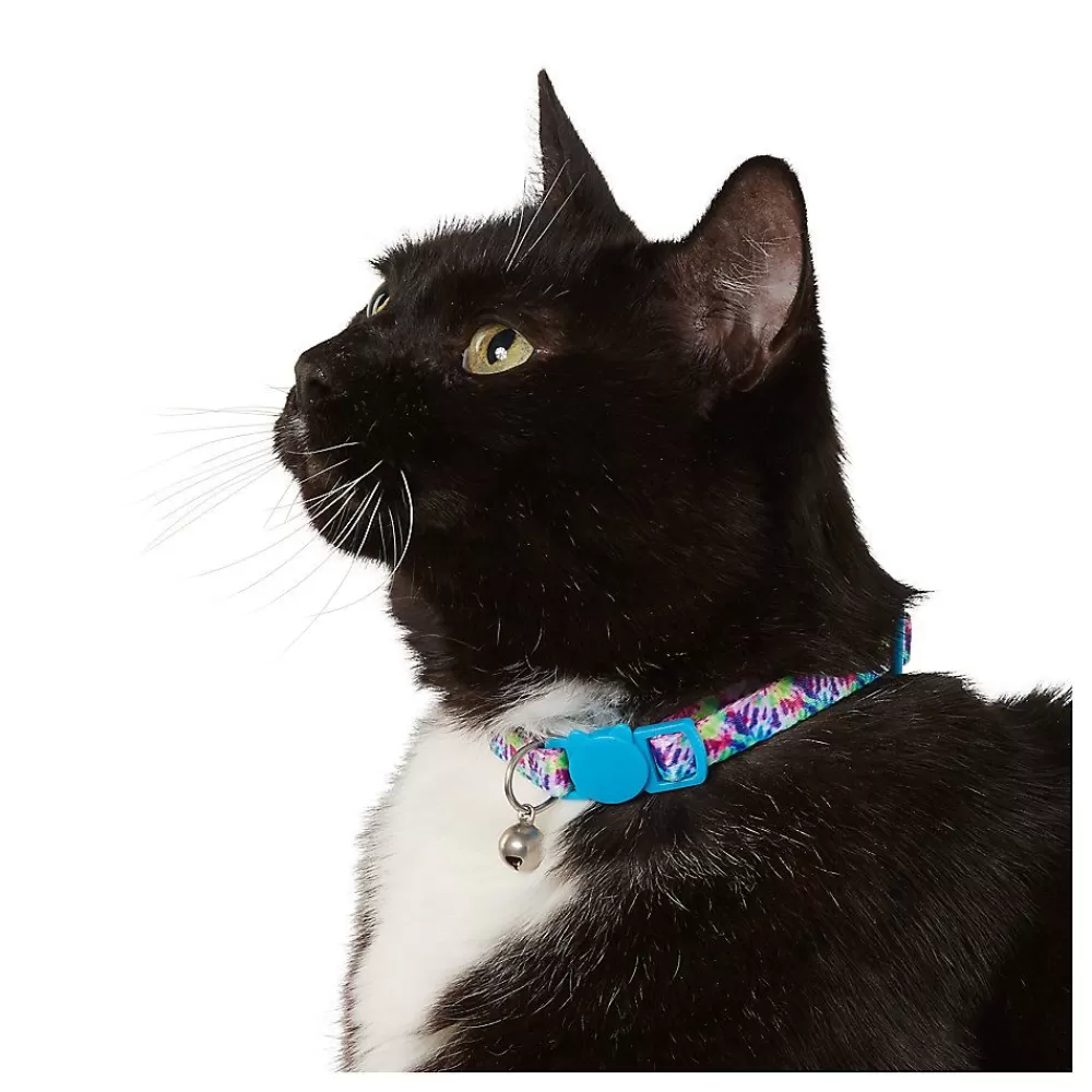 Collars, Harnessess & Leashes<Whisker City ® Tie Dye Easy Release Kitten & Cat Collar